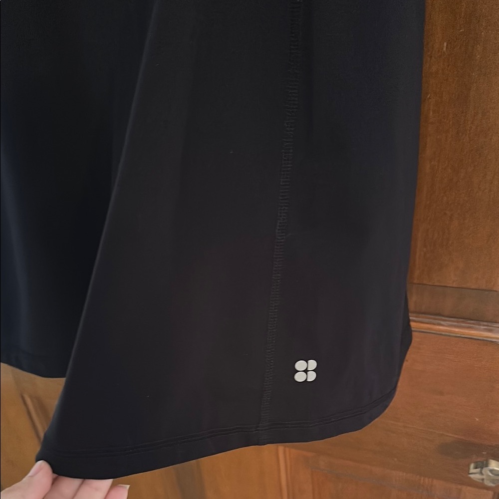 Sweaty Betty Black Racerback Athletic Dress View 6